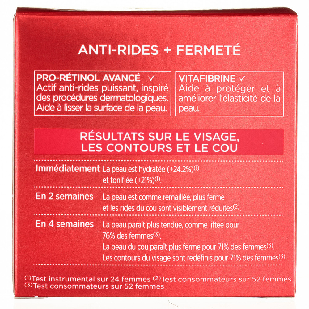 L'Oréal Paris Revitalift Soin Visage, Contour et Cou Anti-rides - 50ml