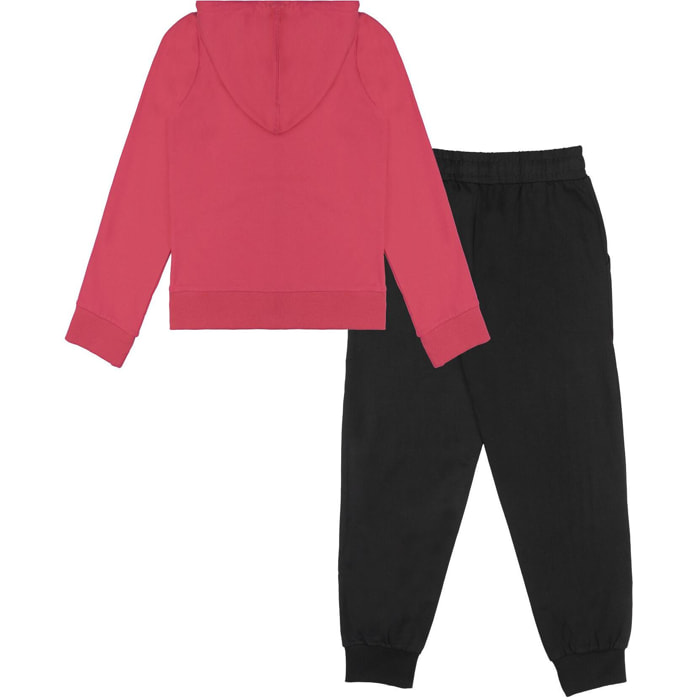 Chándal Leone Sporty para niña en algodón sin cepillar