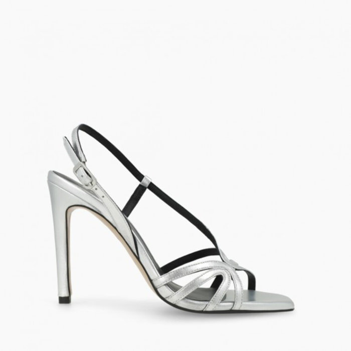 SANDALIAS PLATEADAS WELLES