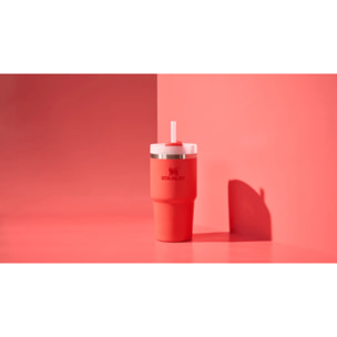 Botella de agua Isotermica - 0,59L - QUENCHER® H2.O FLOWSTATE™ TUMBLER - Hot Coral