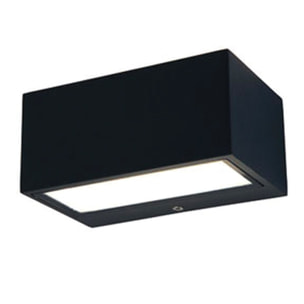 Applique murale secteur GEMINI GREY LED
