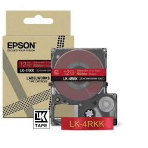 Accessoire EPSON LK-4RKK or et rouge 12mm sur 5m