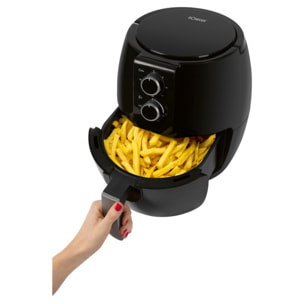 Friteuse à air chaud 3,6L 1350W noir Bomann FR6057HCB-Noir