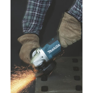 Amoladora Ø 125 mm 18 V Li-Ion 5 Ah MAKITA - 2 baterías, cargador, maletín - DGA508RTJ