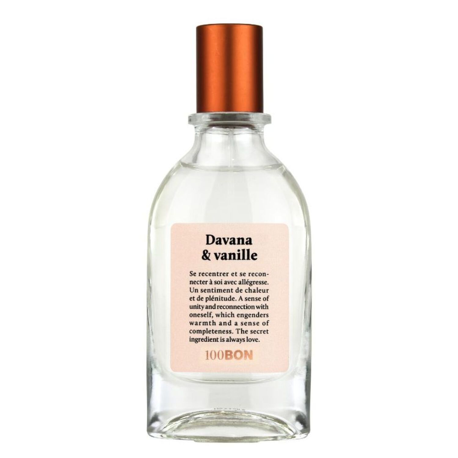 Davana et Vanille - Eau de Cologne 50 ml