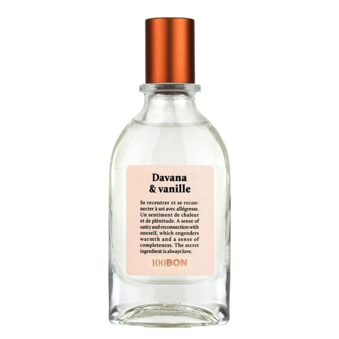Davana et Vanille - Eau de Cologne 50 ml