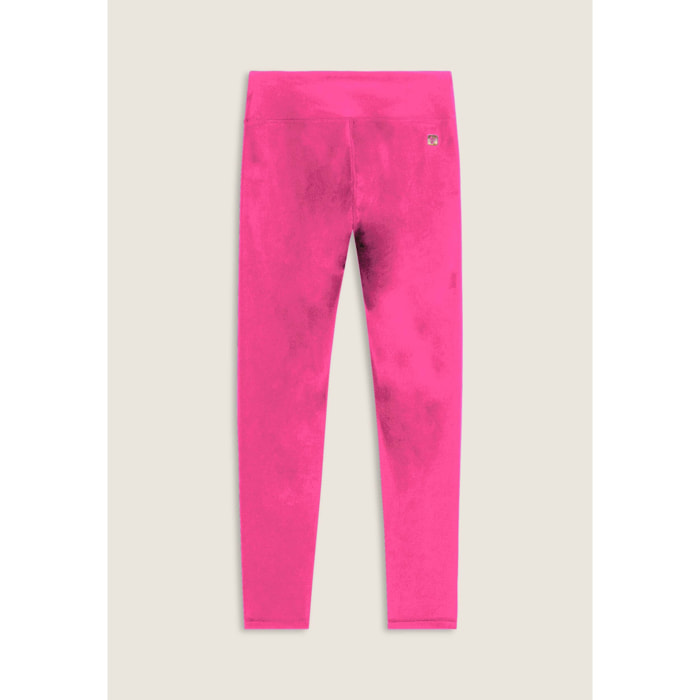 Leggings sportivi skinny 7/8 a vita alta con tasca interna