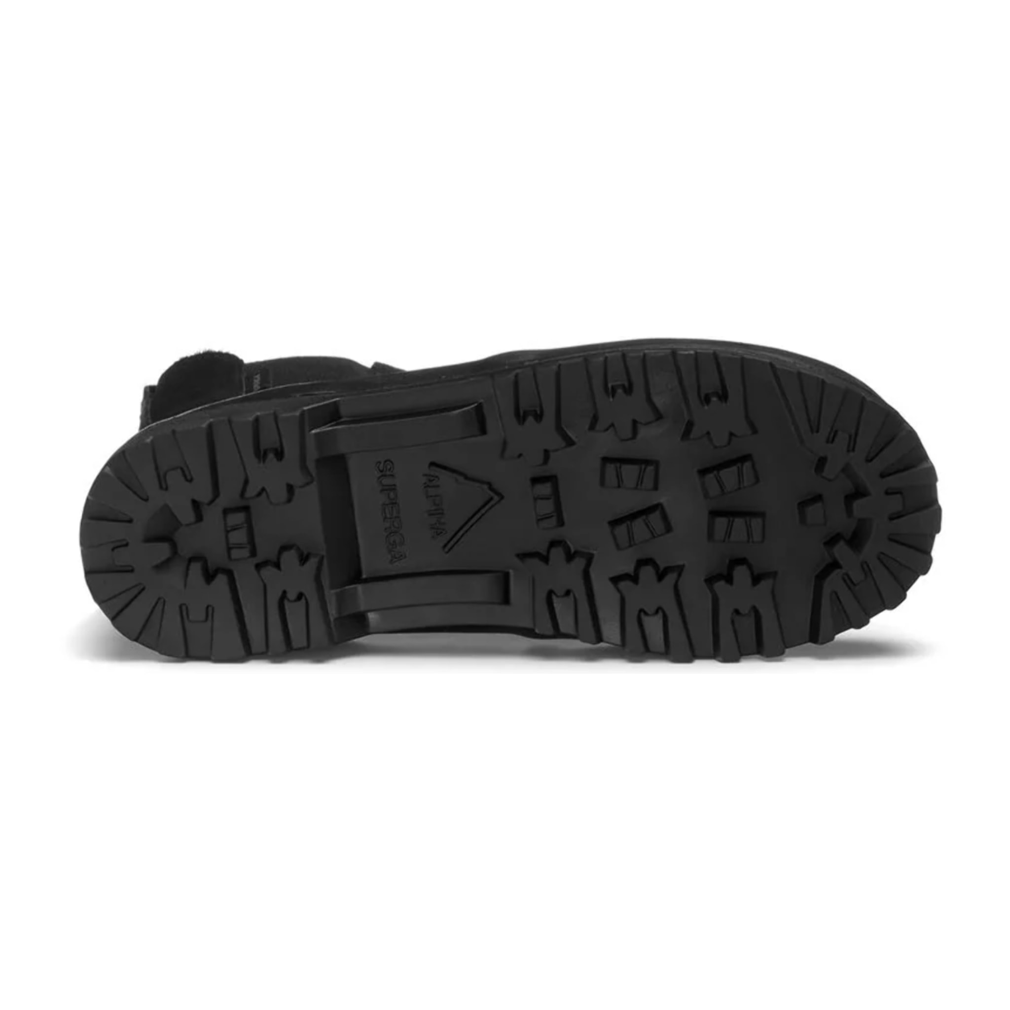 Superga - Botines Niño/a Negro - 2665 KIDS ALPINA SUEDE