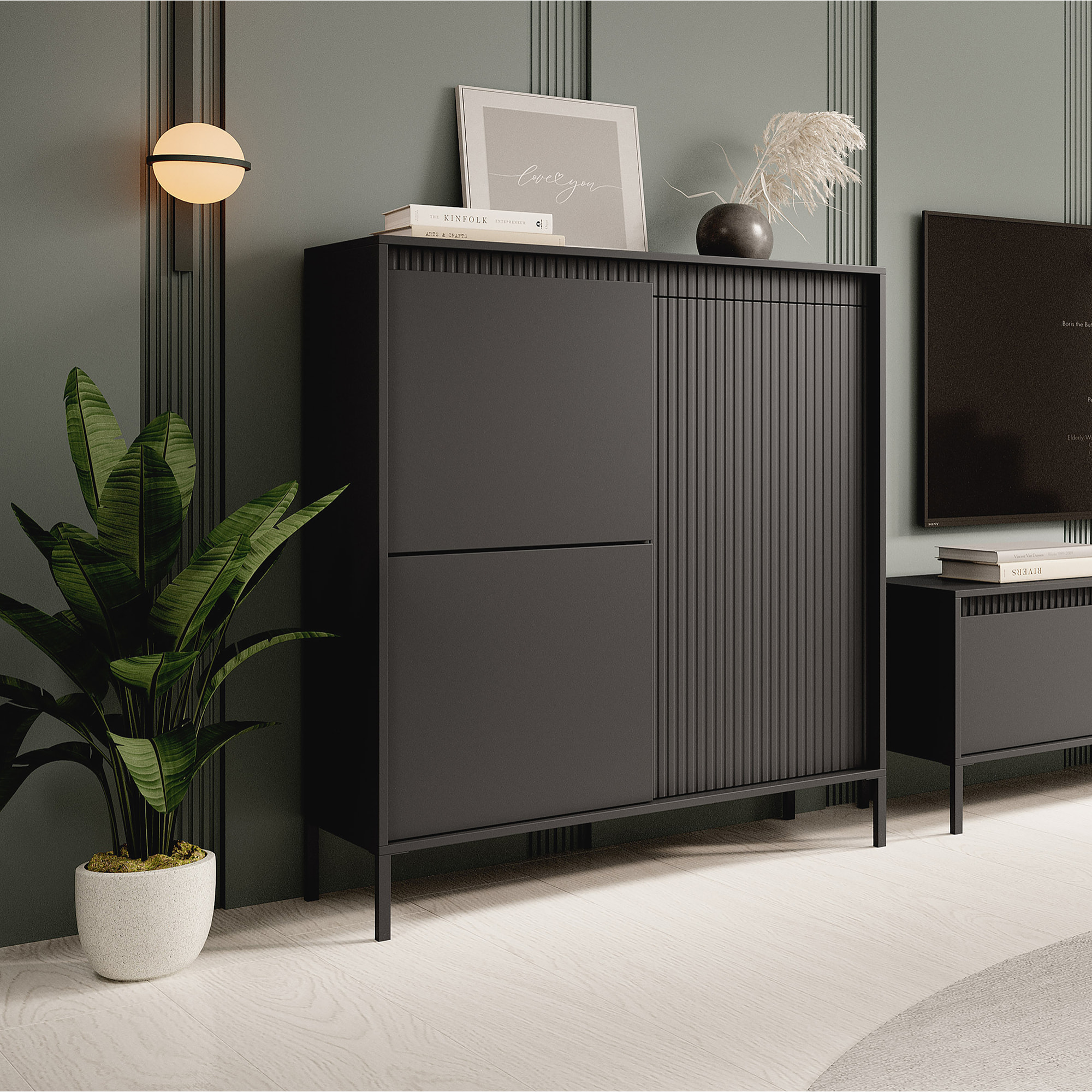 Oresteluchetta Mobile alto KERGI BLACK