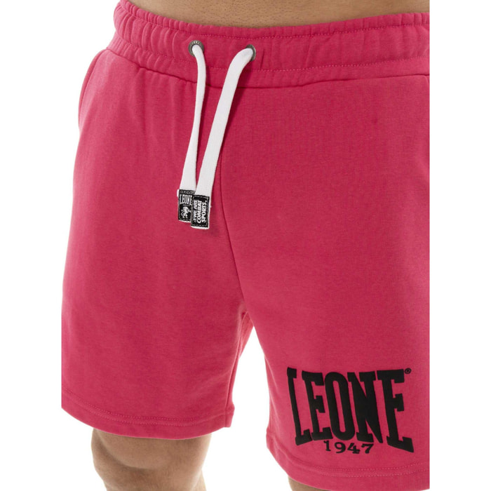 Pantaloncini da uomo in cotone non garzato Leone Summer Vibes
