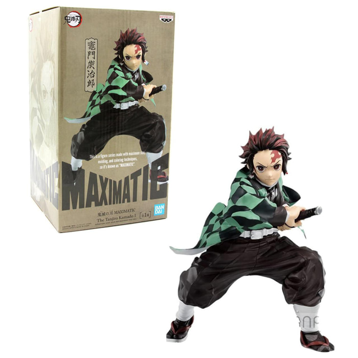 Demon Slayer: Kimetsu No Yaiba Maximatic Pvc Statua The Tanjiro Kamado I 18 Cm Banpresto