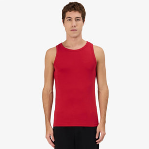 Kappa - T-Shirts & Top Uomo Rosso - Logo Korpo Carsenac Skin