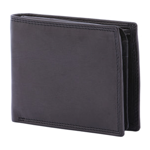 Portafoglio  da uomo In Vera pelle Made in Italy 9,5x12x2,5 cm