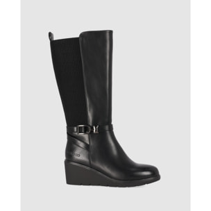 Botas - Negro - Tacón: 6 cm