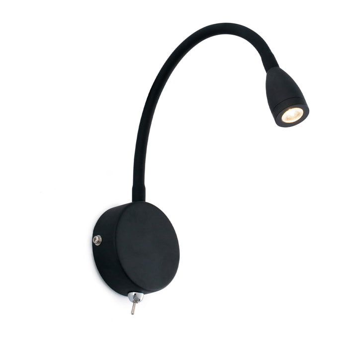 LOKE Lampe applique lecteur noir