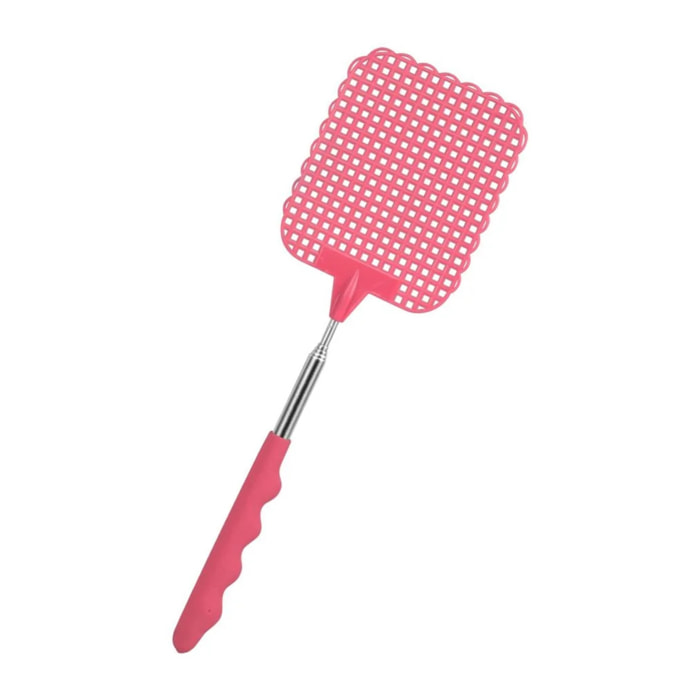 Lot de 3 tapettes à mouche avec manche télescopique Fackelmann Tecno