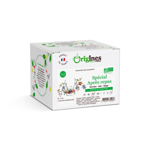 Spécial Après Repas - Infusion Bio - Infusettes 15x1,5g