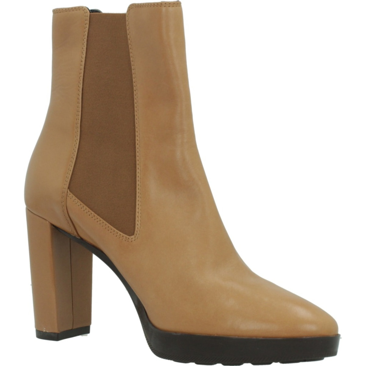 Botines Mujer de la marca GEOX  modelo D35TFC 00043 MARRON CLARO
