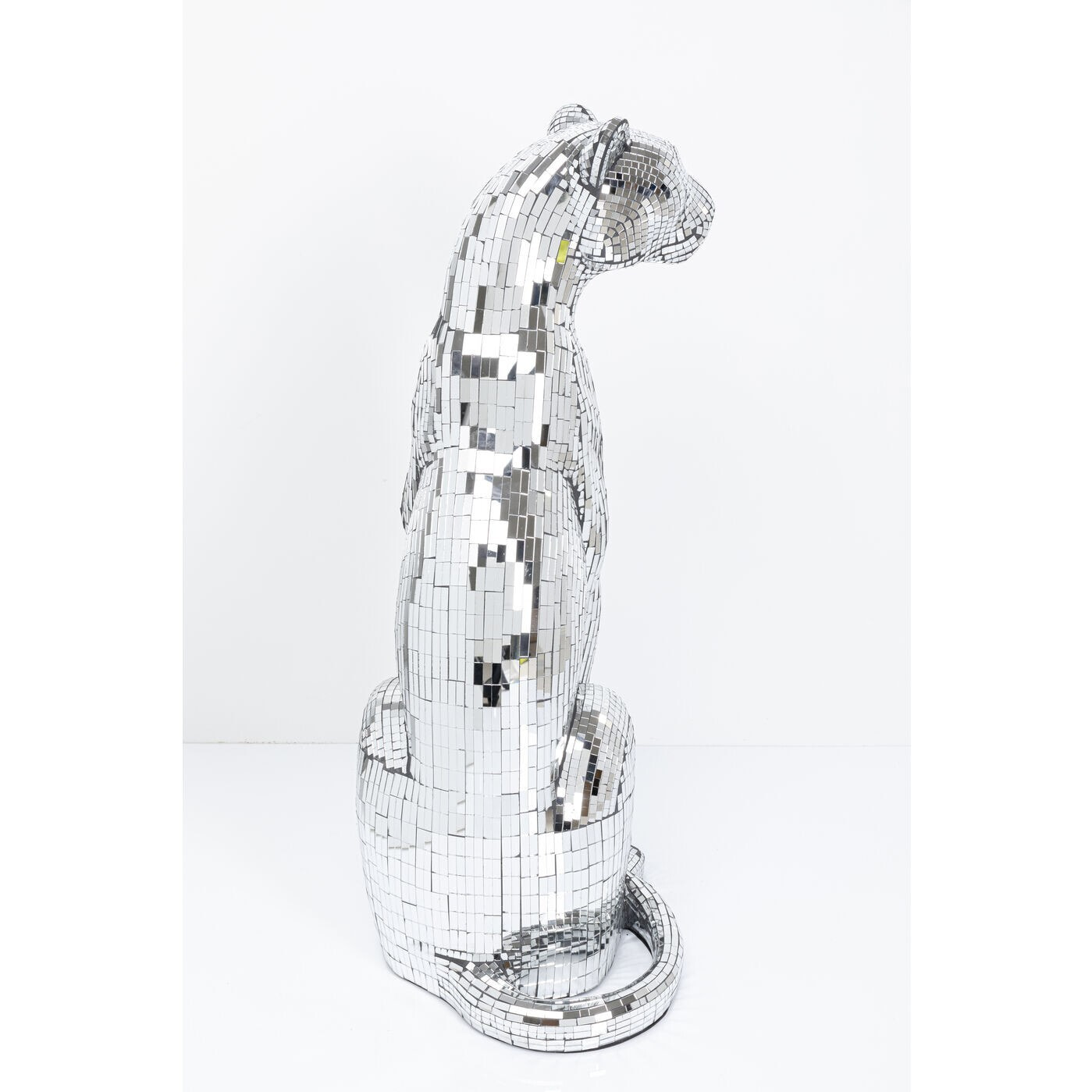 Déco panthère mosaïque XL 150cm droite Kare Design