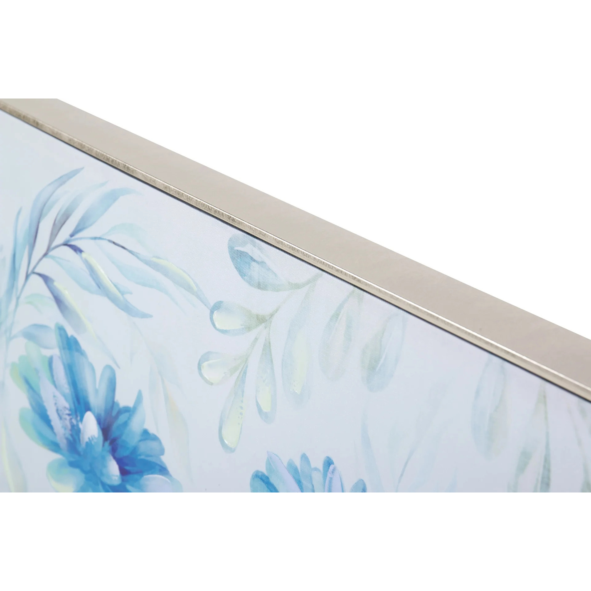Set 2 Cuadros Flores Con Marco 40% Pintado A Mano 152x5x62 Cm
