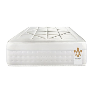 Matelas Vingt-Huit - 28cm - Ressorts ensachés et mémoire de forme - Tensions allégées - Soutien Ferme