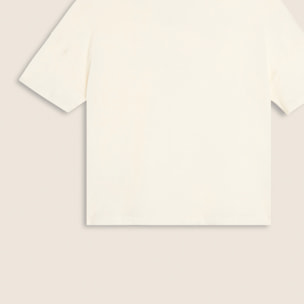 T-shirt Cropped con Spacchi Laterali