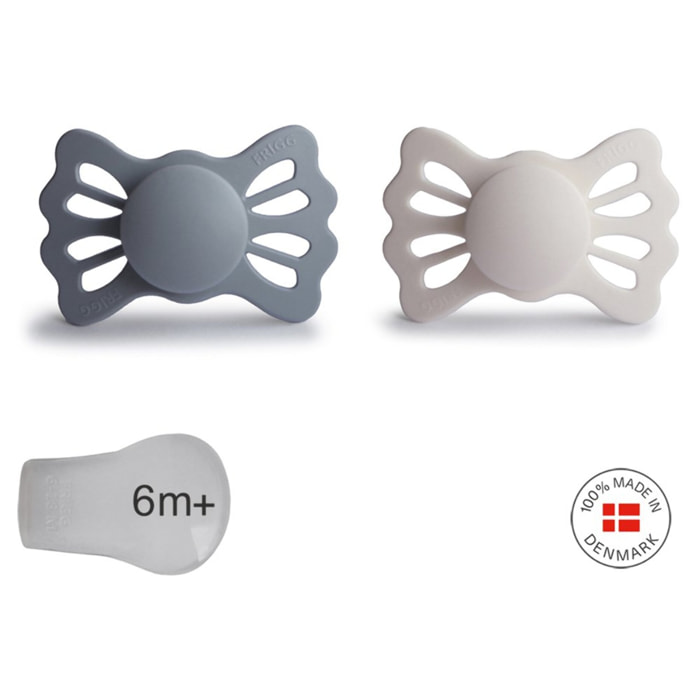 Frigg Pack 2 Chupetes Sim. Silicona Lucky