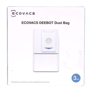 Sac à poussière ECOVACS Maintenance premium brosses sacs robot Deebot T30 Pro Omni