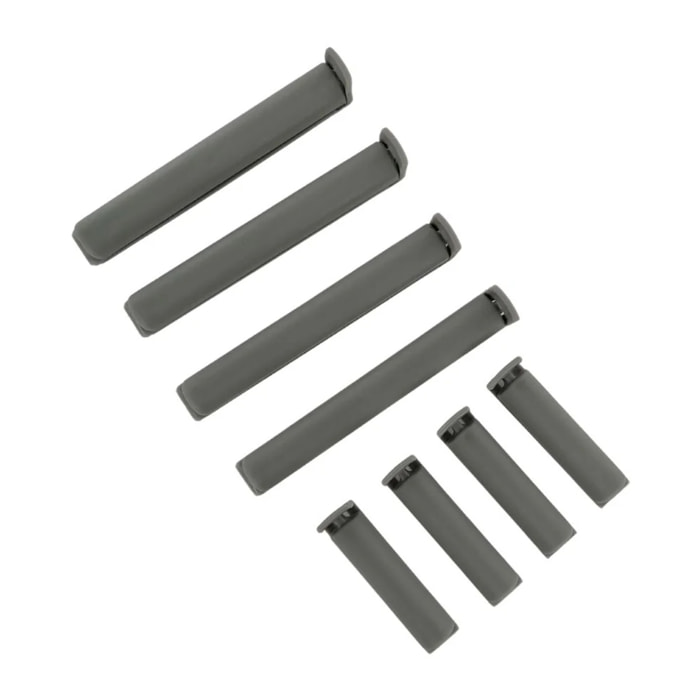 Lot de 8 clips fermeture de sachet Fackelmann Tecno