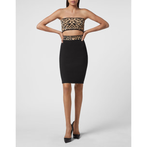 PHILIPP PLEIN Jersey LEOPARD