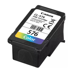 Cartouche d'encre CANON Originale CL-576 Couleur Standard - 5888C001