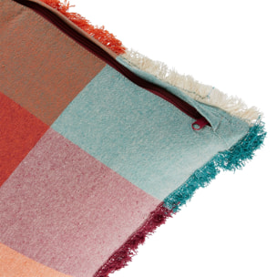 Cojín con flecos Yucatan 45 x 45 cm madras