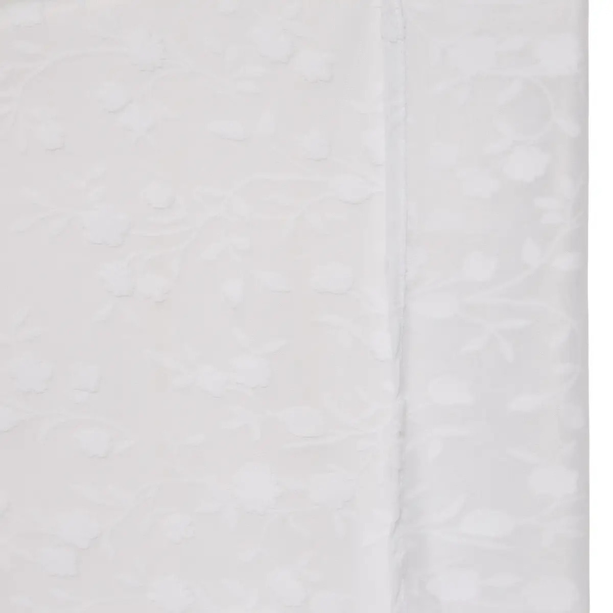 Voilage motif abstrait "Lazi" blanc 140x240cm