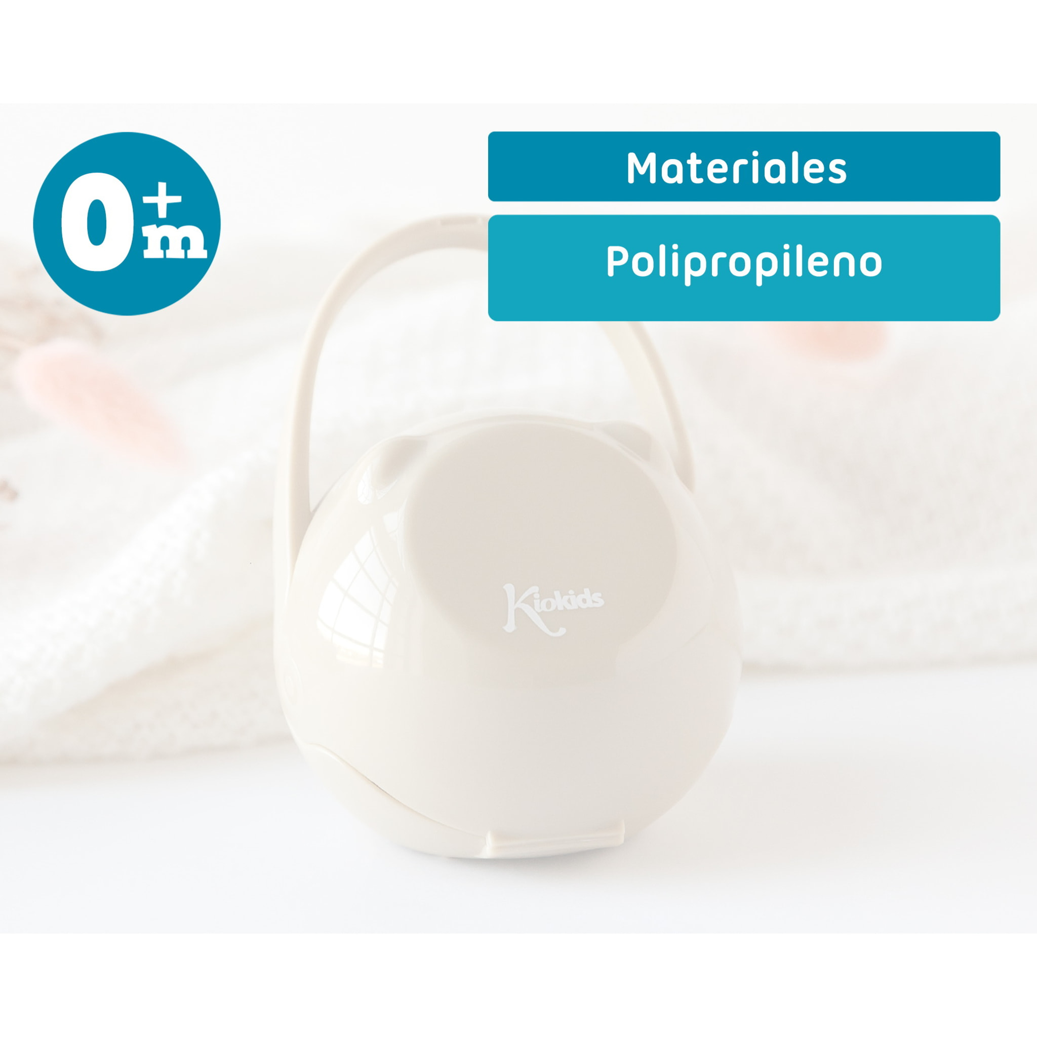 PORTACHUPETES CON GANCHO BEIGE