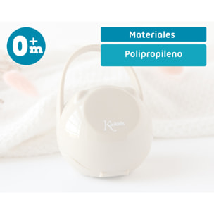 PORTACHUPETES CON GANCHO BEIGE