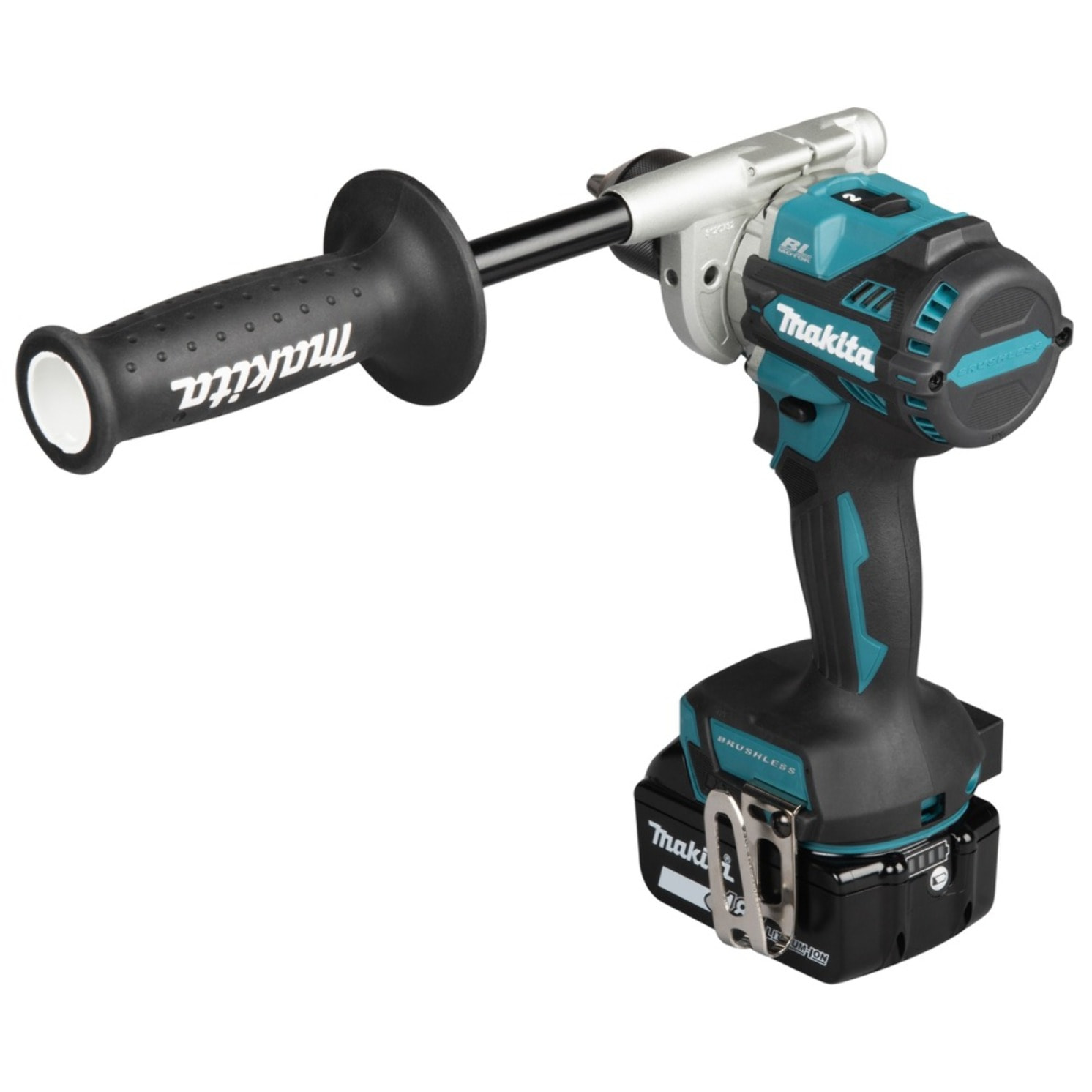 Perceuse-visseuse sans fil 18V - MAKITA -avec 2 batteries 5Ah - chargeur rapide – MAKPAC - DDF492RTJ