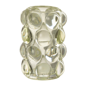 J-Line bougeoir Bollie - verre - vert