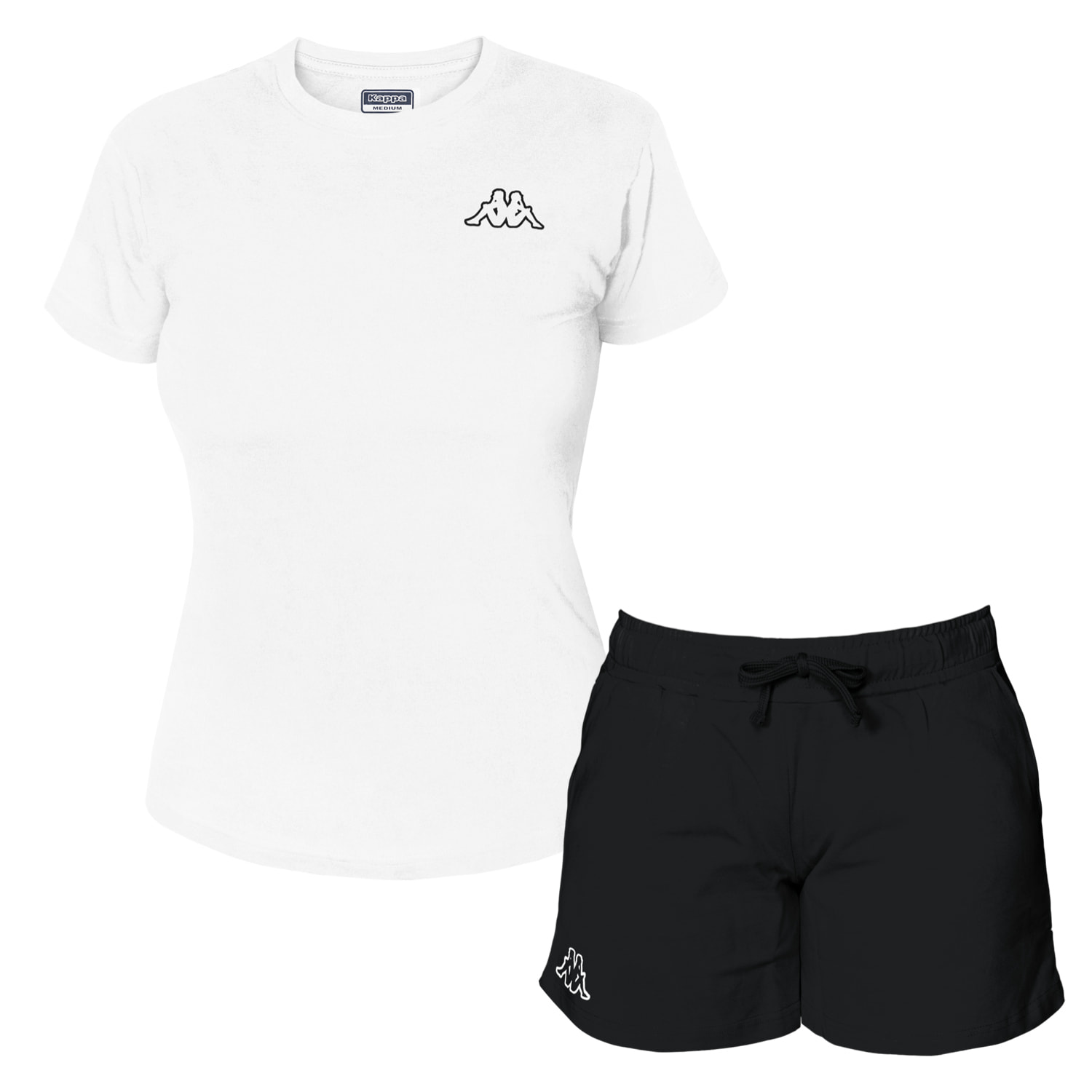 Completo Corto Donna KAPPA Cotone Jersey