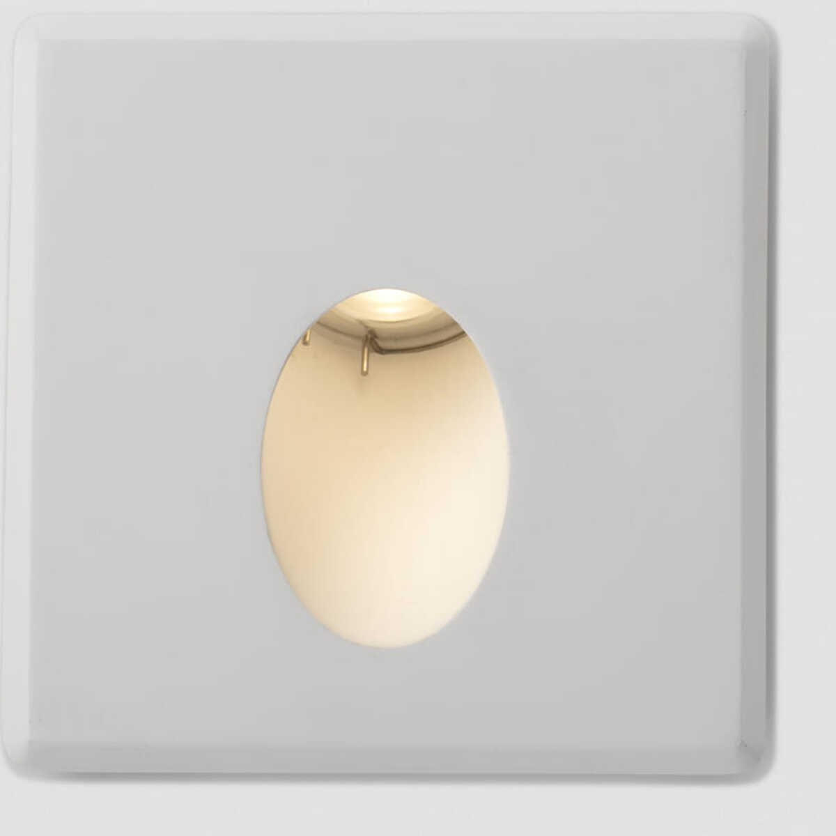 TUK Lampe encastrable plâtre blanc