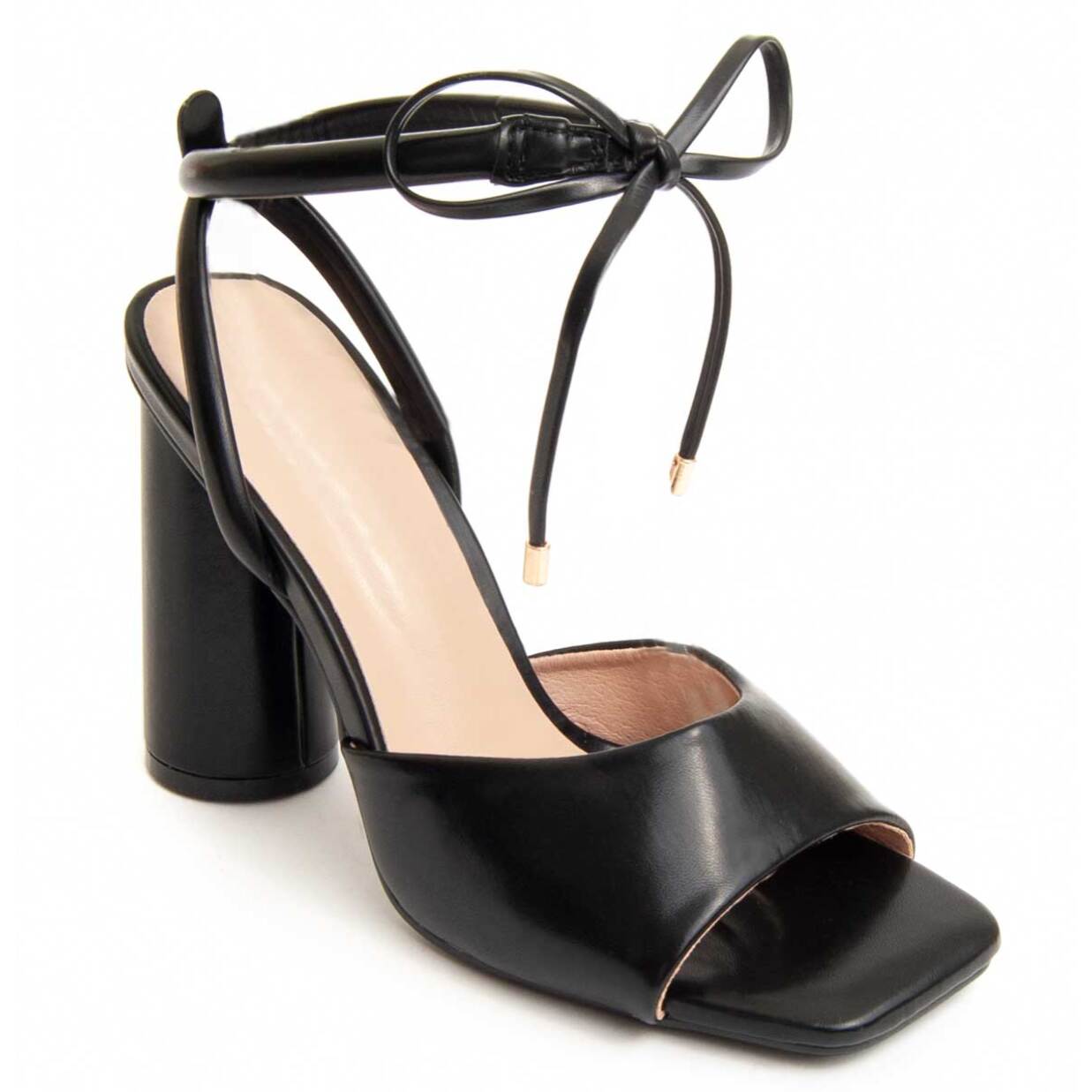 Sandalias de tacón - Negro - Altura: 12 cm