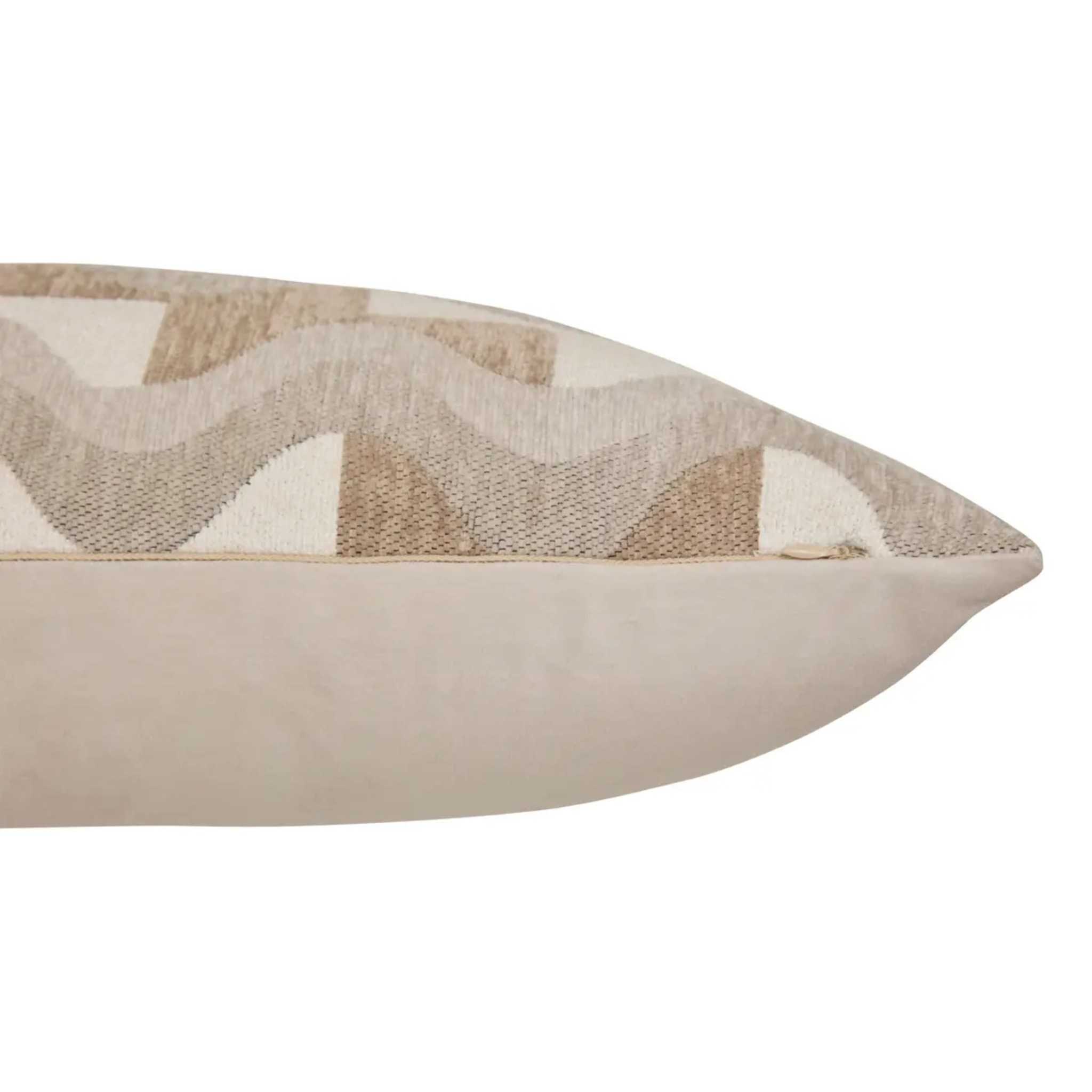 Coussin Floe beige lin 58x38cm