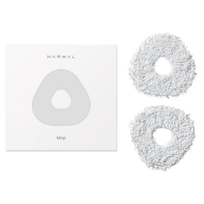 Lingettes et serpillères NARWAL Microfibre lavage x2 robot Freo X Ultra Z Ultra Z10