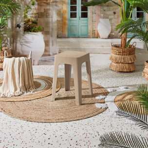 Tabouret Empilable Spectra Beige