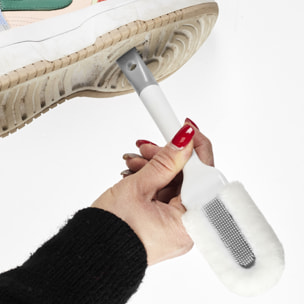 Brosse de nettoyage - JE CHERCHE UNE IDEE - Blanc - 3 embouts
