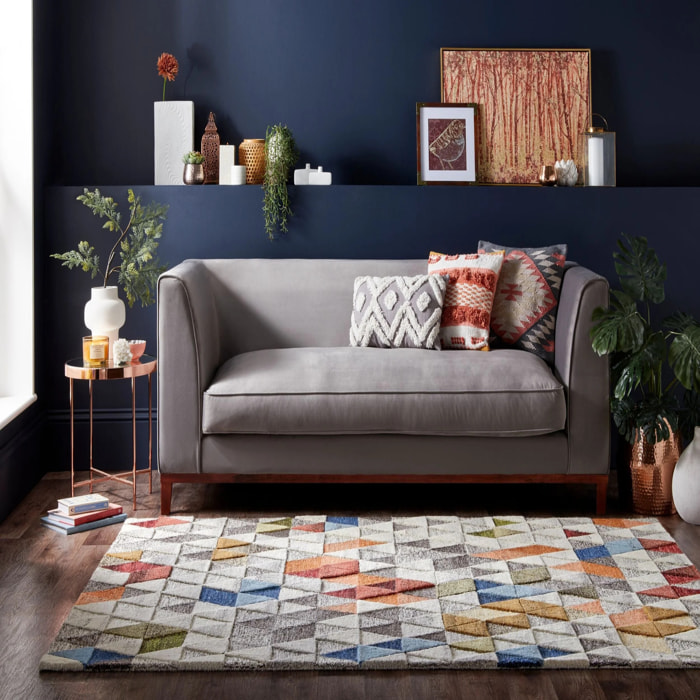 Tapis en laine AMARI Multicolore