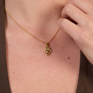 Collar Girl acabado oro amarillo 18k