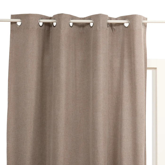 Rideau occultant Darla 140x260cm marron