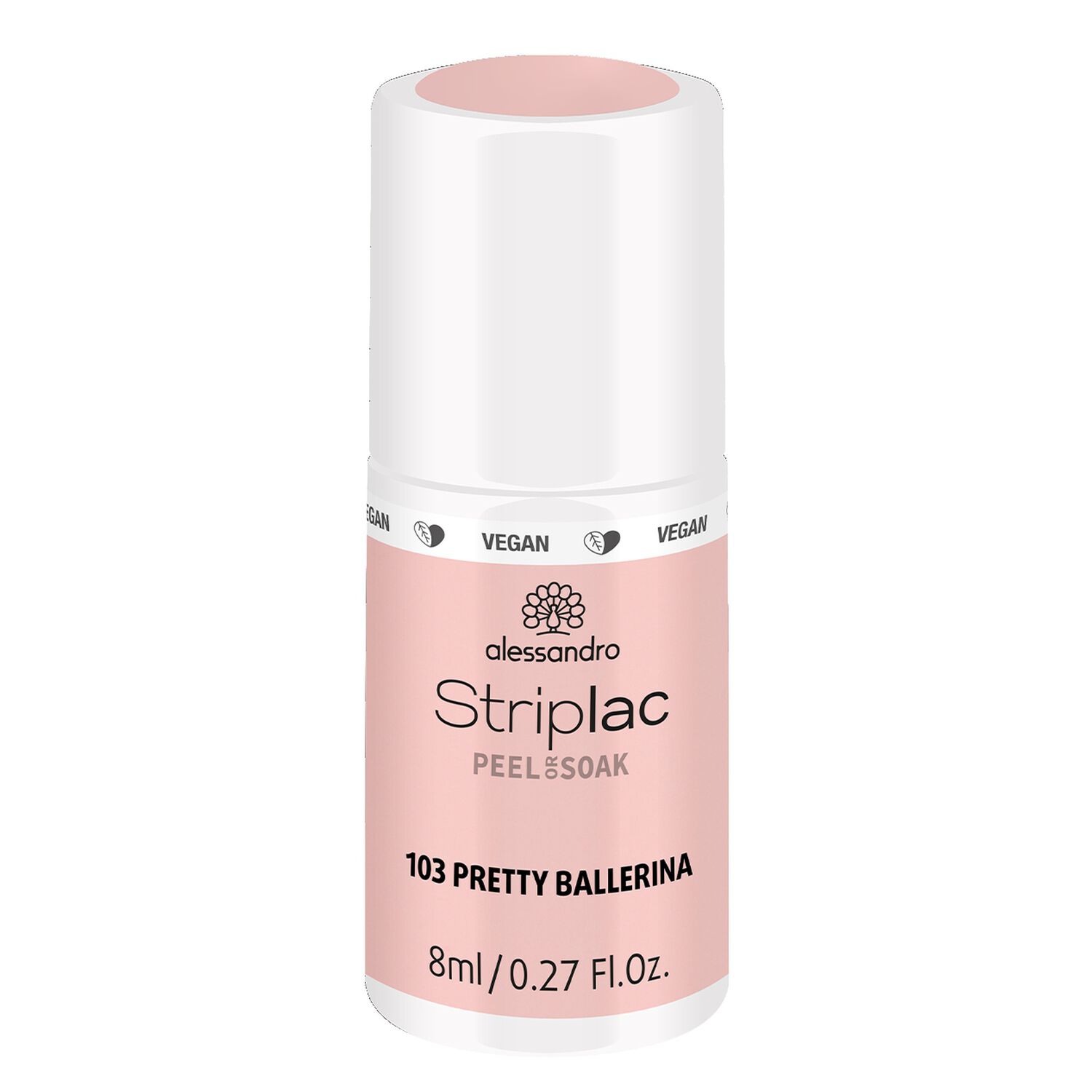 Striplac Peel or Soak - Vernis Semi-permanent - 103 Pretty Ballerina 8 ml