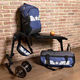 Bolsa deporte marvel para llevar toda tu equipacion deportiva y la botella de agua en el bolsillo lateral con cierre, unisex niños