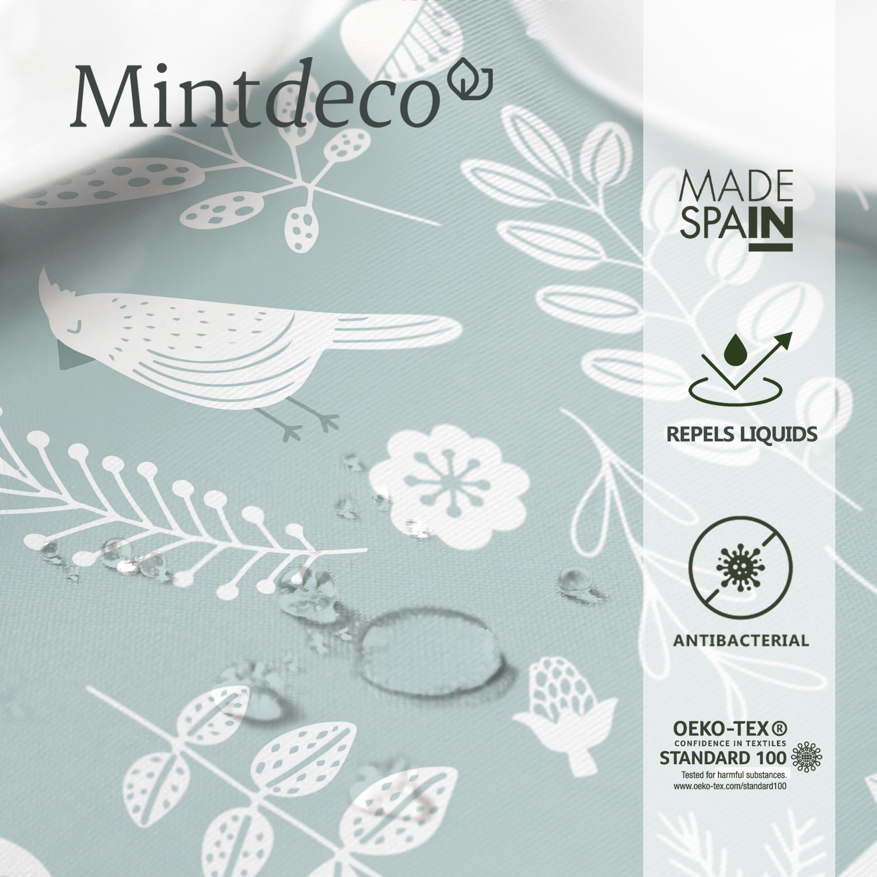 Nappe anti-taches GORRION BLEU - enduite